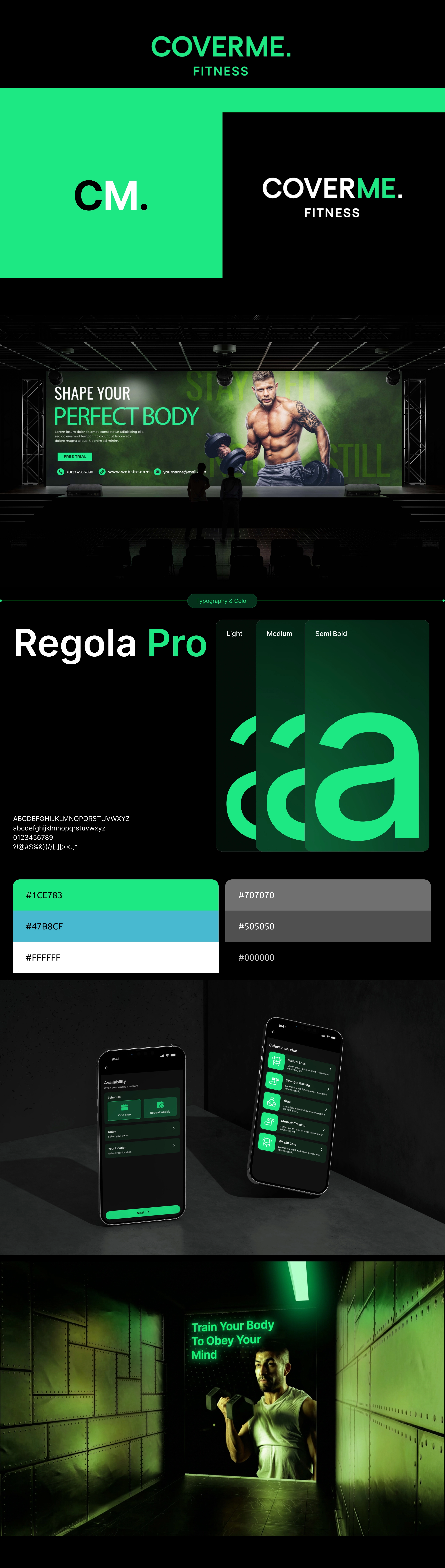 COVERME – FITNESS INSTRUCTOR & MEMBER APP